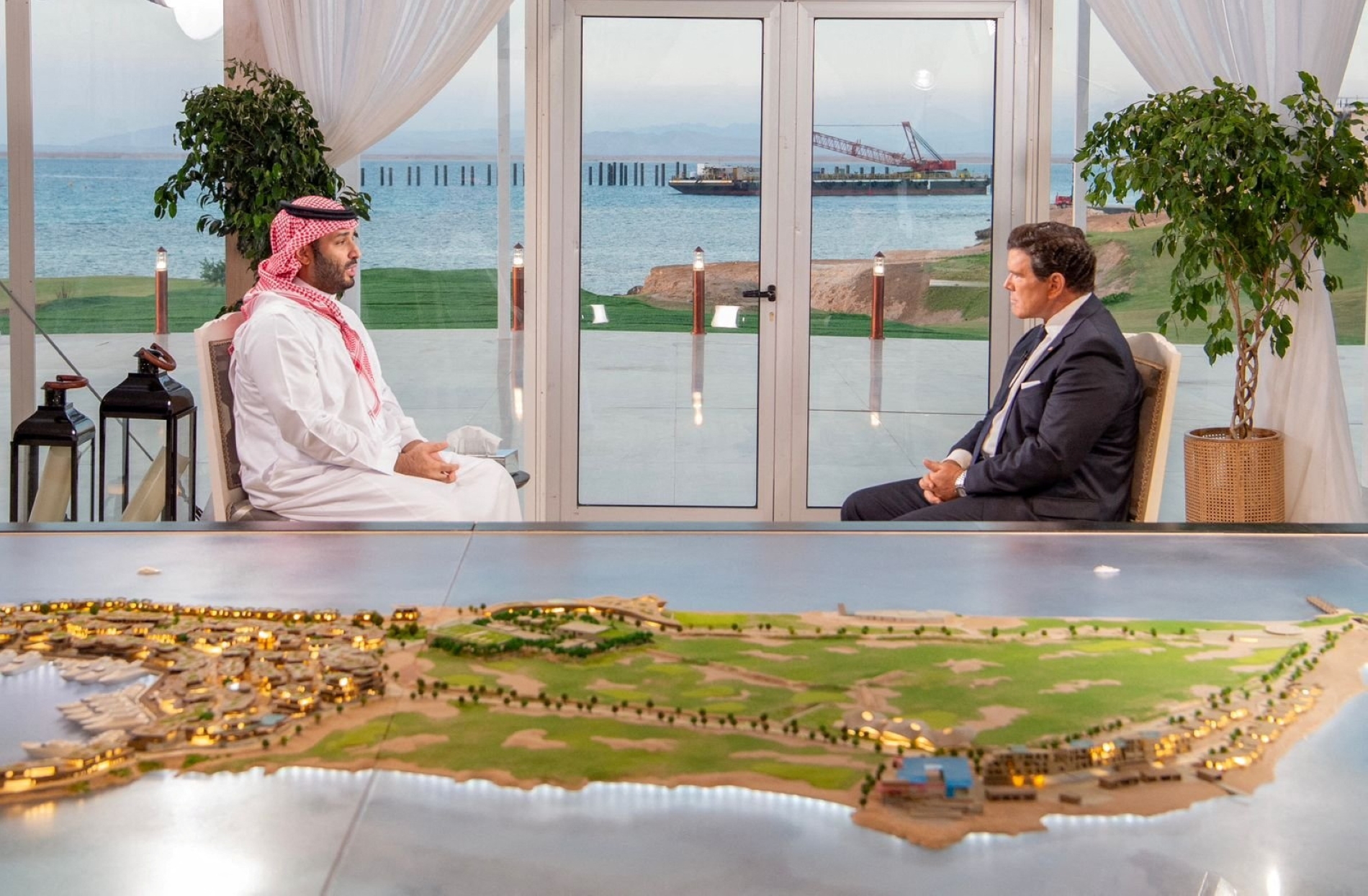 Crown Prince Mohammed bin Salman’s Interview on Sandalah Island