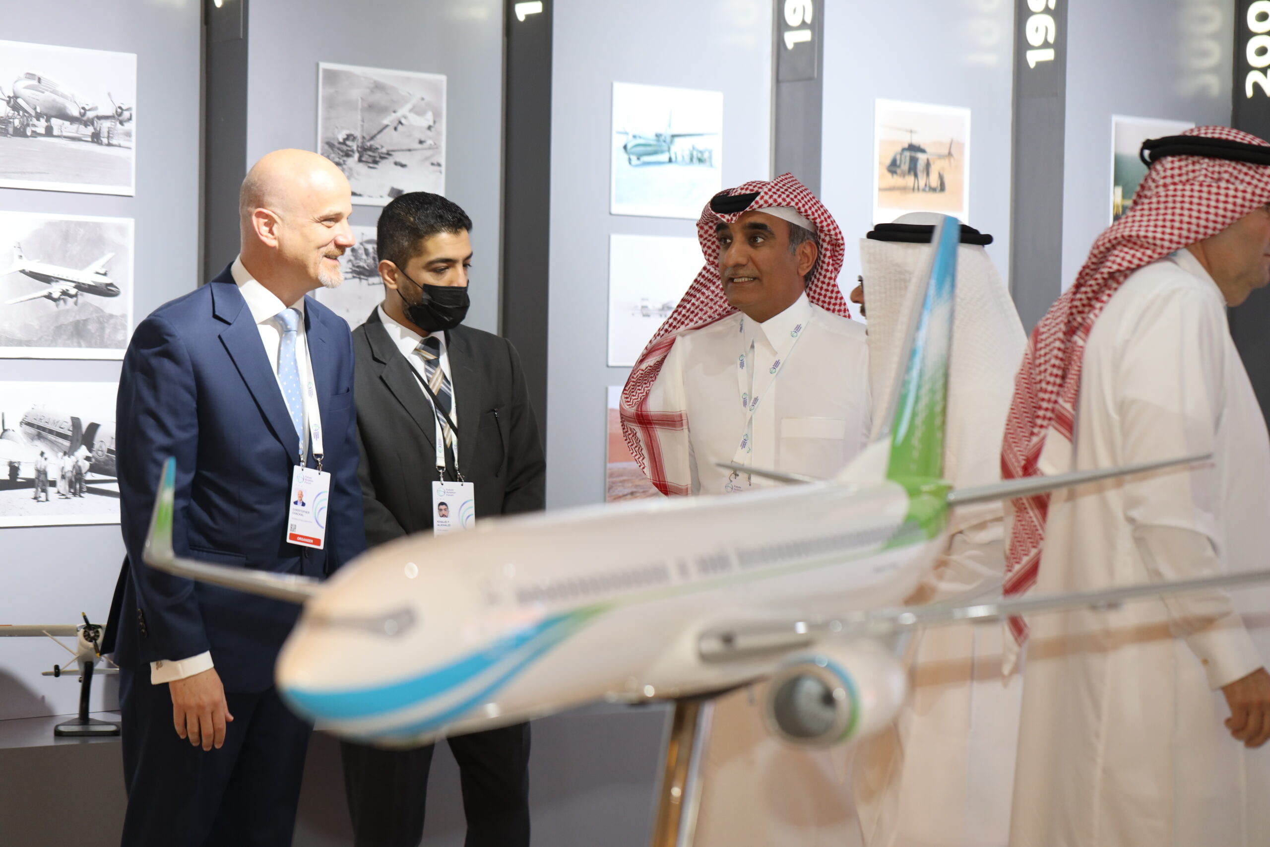 جناح أرامكو في منتدى مستقبل الطيران